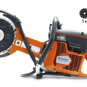 DECOUPEUSE HUSQVARNA K 760 Cut-n-Break  I Découpeuse puissance 3,7 kW, coupe profonde 400 mm I (967 19 57-01) I P2M
